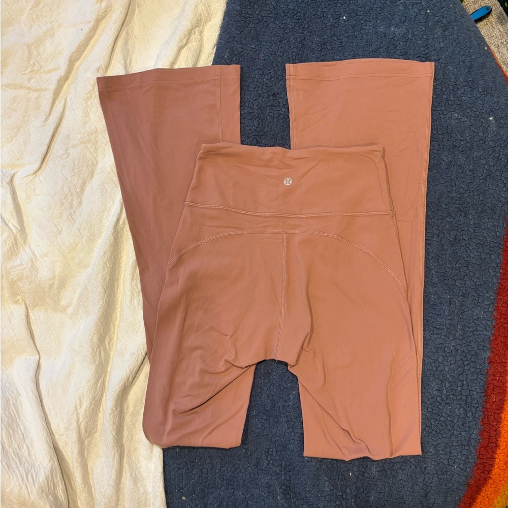 Lululemon pink flares